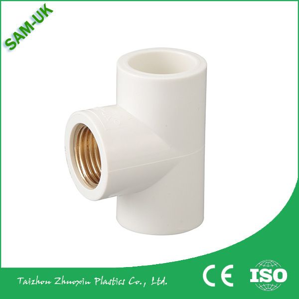 Sam-uk Fábrica al por mayor de plástico de alta calidad pvc tubería de plomería fabricantes de accesorios de tubería de latón hembra de PVC