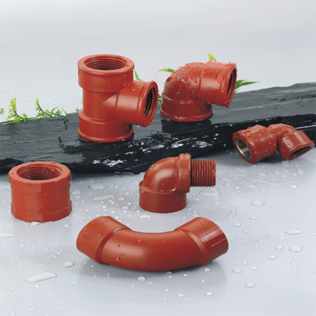 塑料管 Tubos Adaptador Tuberia 棕色 PPH 管和配件