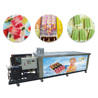 Hot selling Brazil style 10 molds popsicle machine ice lolly making machine