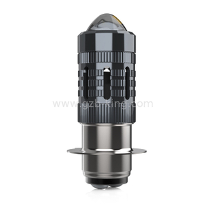 30Watts 1200LM 3000K 6000K CSP3570 P15D motorcycle LED headlight bulb with projector 