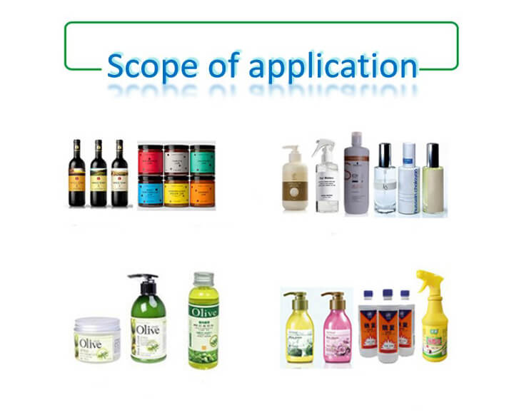 Etichettatrice automatica per il posizionamento di bottiglie rotonde (5)