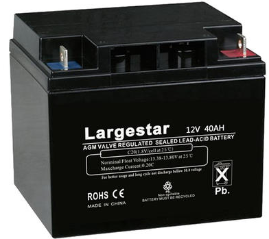 12V 40Ah Sealed Lead Acid AGM GEL Solar Battery with Long Life