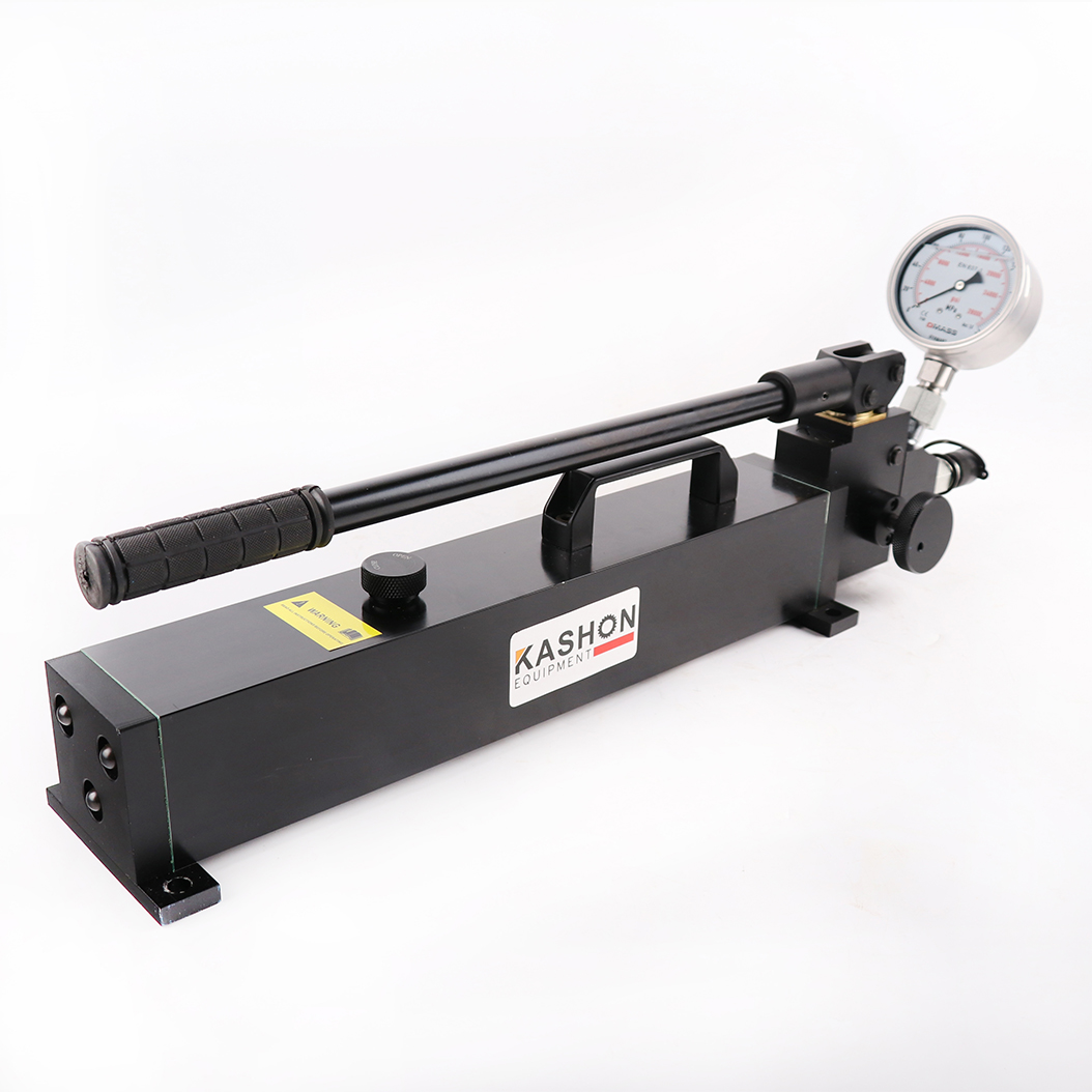 Two speed high pressure manual hydraulic tensioner pump Buy Product