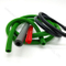 Food Grade Silicone Extrusion Green and Red Tube