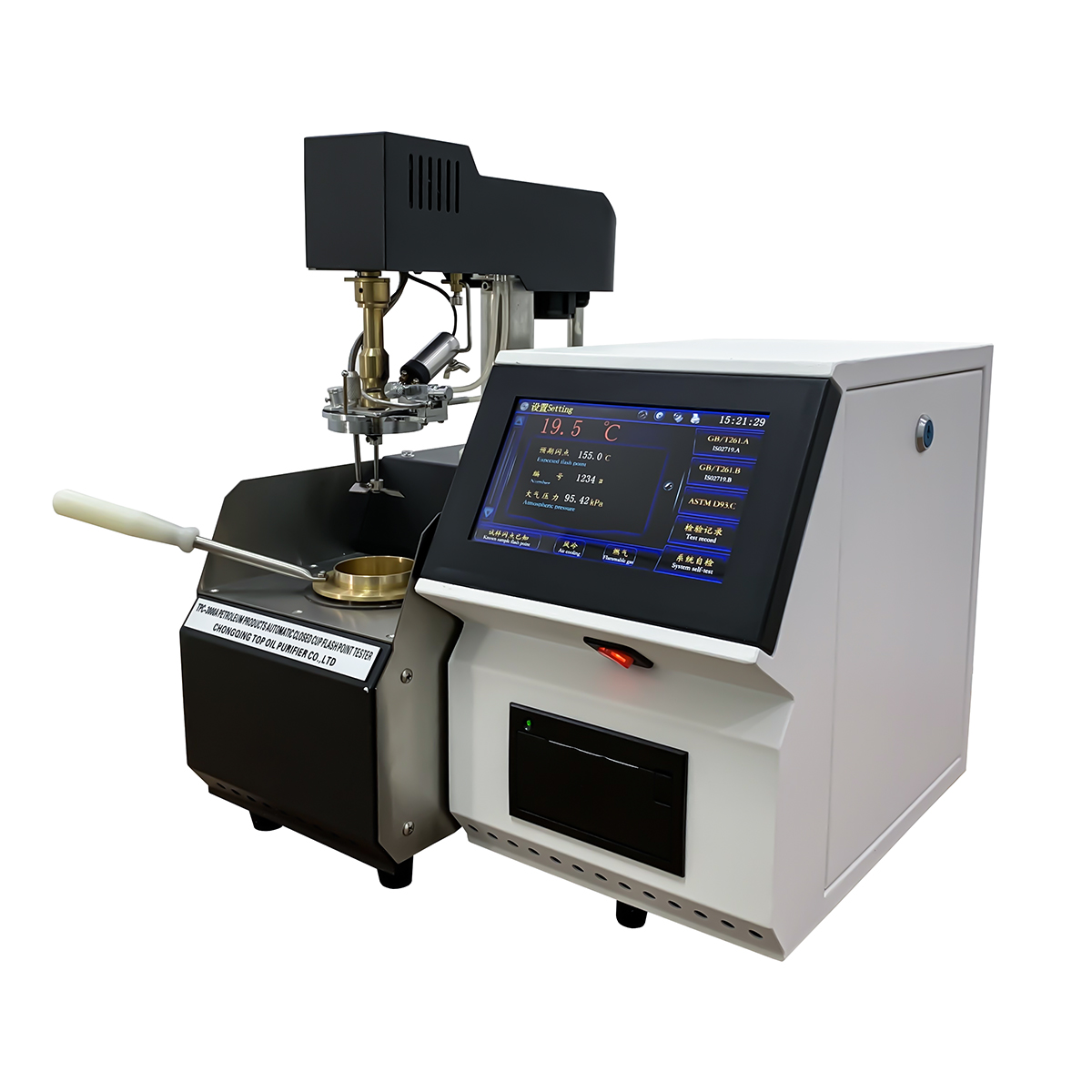 ASTM D93 石油产品自动闪点测试仪 TPC-3000A