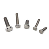  INOX A2 INOX A4 DIN933 M6 M8 Bolt de cabecera de acero inoxidable