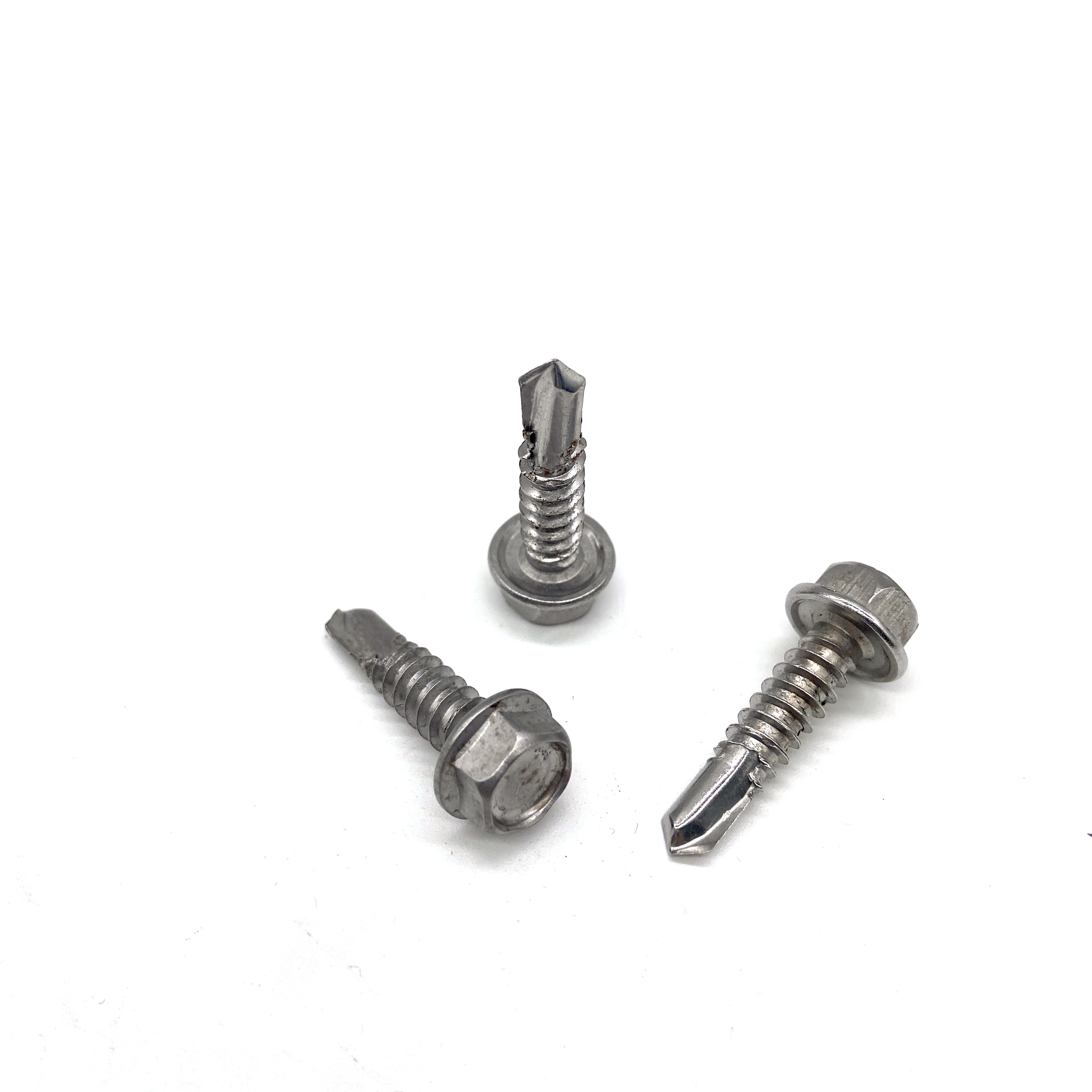 Vis autoperceuse à tête hexagonale M4 M2 70 mm en acier inoxydable A2-70 A4-80 DIN7504K