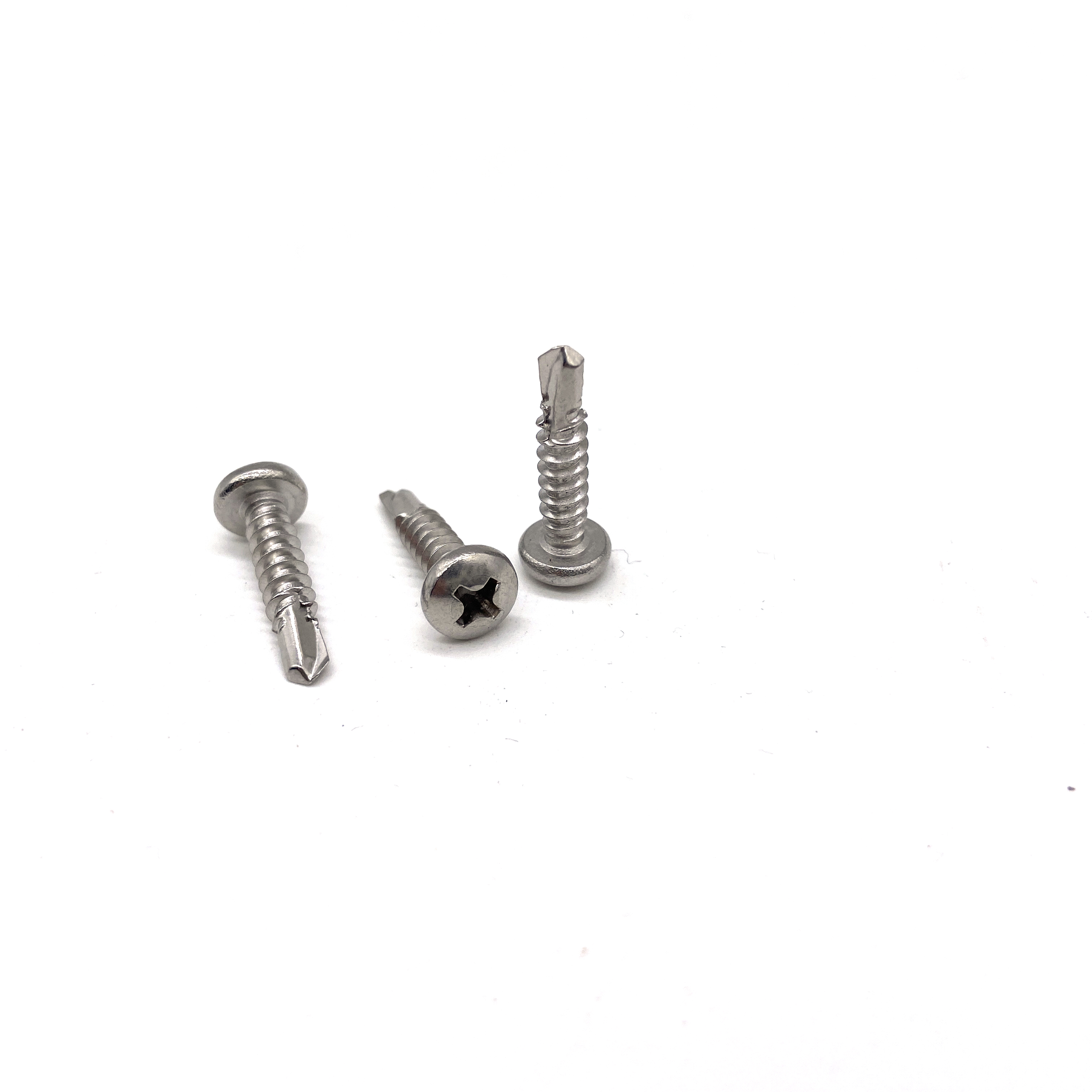 45mm M3 DIN7504N Acier inoxydable 304 316 Vis autoperceuse à tête cylindrique Phillips