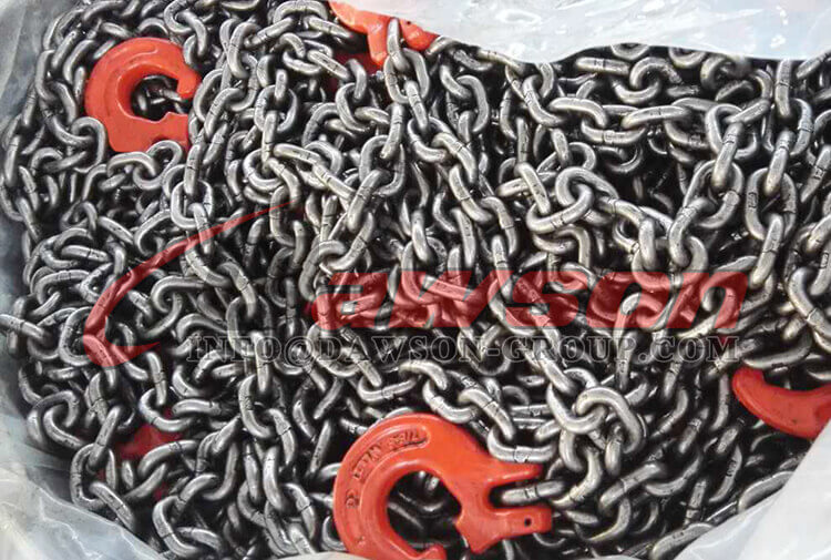 G100 Logging Chain Choker, Grade 100 Chain Choker with Clevis Forest ...