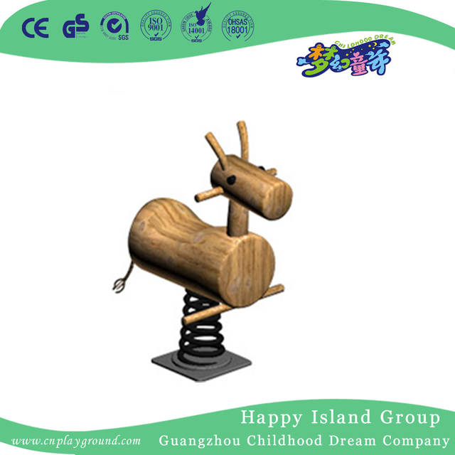 New Type Kids Play Snail Wooden Rocking Ride (HHK-12708)