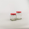 147ml Square Shape Screw Cap Food Packing Glass Jar