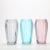 Different Crafted Wedding Decoration Restaurant Table Floor Flower Tall Cylinder Clear Glass Vases 