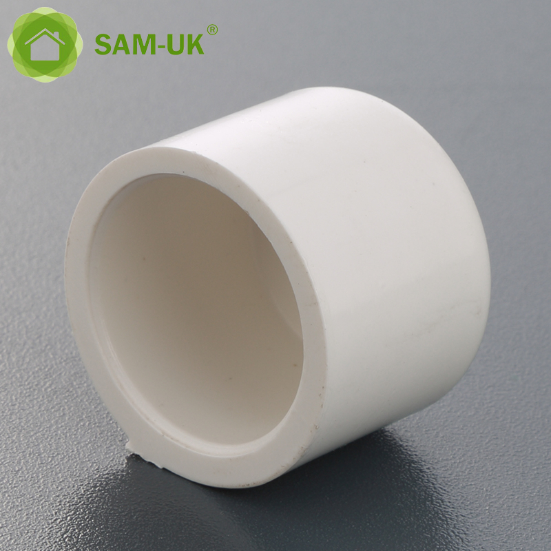 Sam-uk Fábrica al por mayor de plástico de alta calidad pvc tubería de plomería fabricantes de accesorios tapa de tubería de pvc