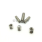 Tornillos de cabeza hexagonal SS304 con punta de vaso