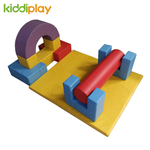 早教中心室内大型玩具儿童软体爬滑组合感统教具软包宝宝翻滚