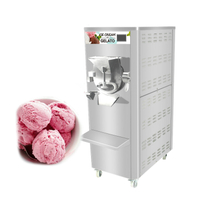 380V Three Phase Double Speed Gelato Hard Ice Cream Making Machine