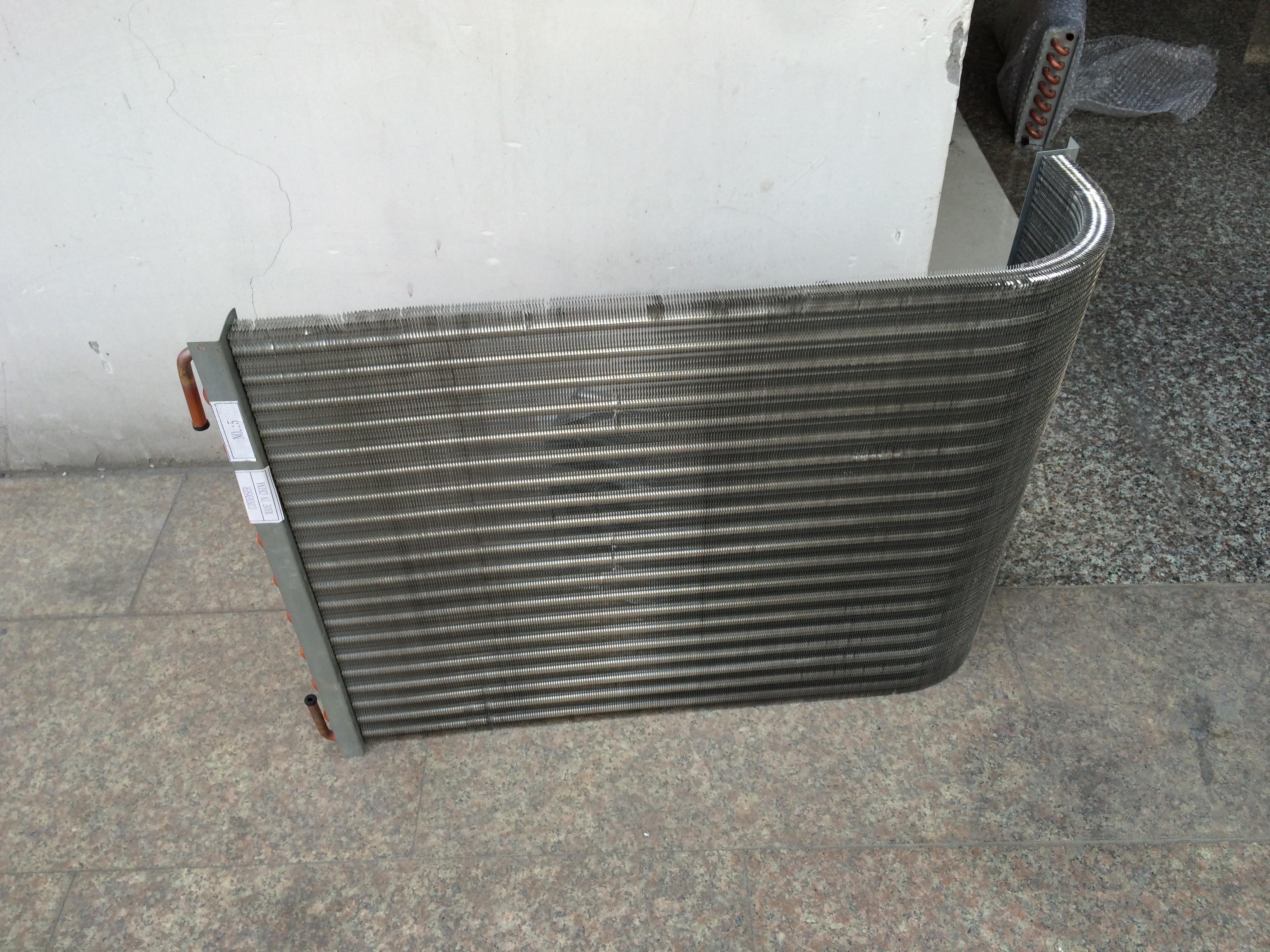 Condensador de cobre de aire acondicionado para el mercado de la India