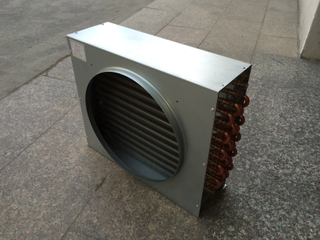 Condenseur de tube de cuivre réfrigéré à refroidissement par air