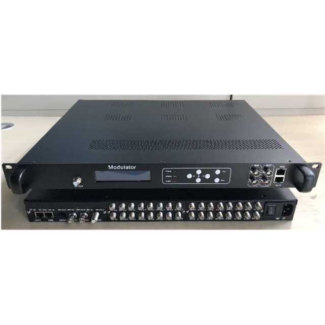 HP1612C 16 FTA DVB-S/DVB-S2 to 12 ISDBT/DVB-T/DVB-C/ATSC RF Modulator