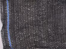 85GSM Black HDPE 3 Needles Net con estabilizador UV