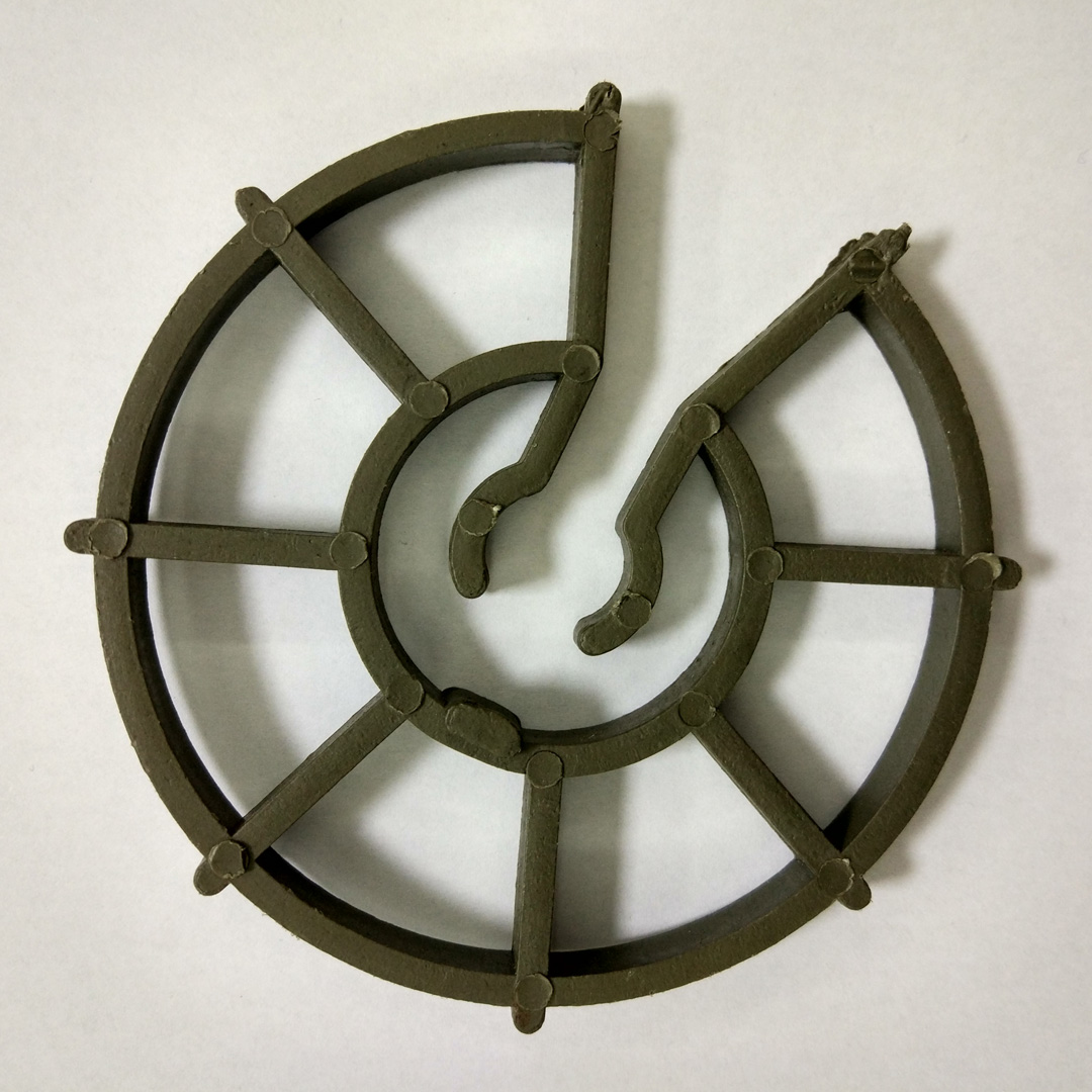 Wheel plastic spacer SD0351B