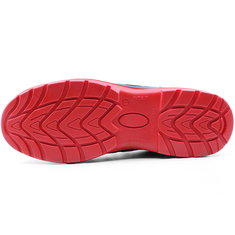 SU024 oil resistant plastic toe cap light weight stylish safety shoes sport