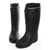 JW-310 Black slip resistant non safety mens EVA rain boots for work