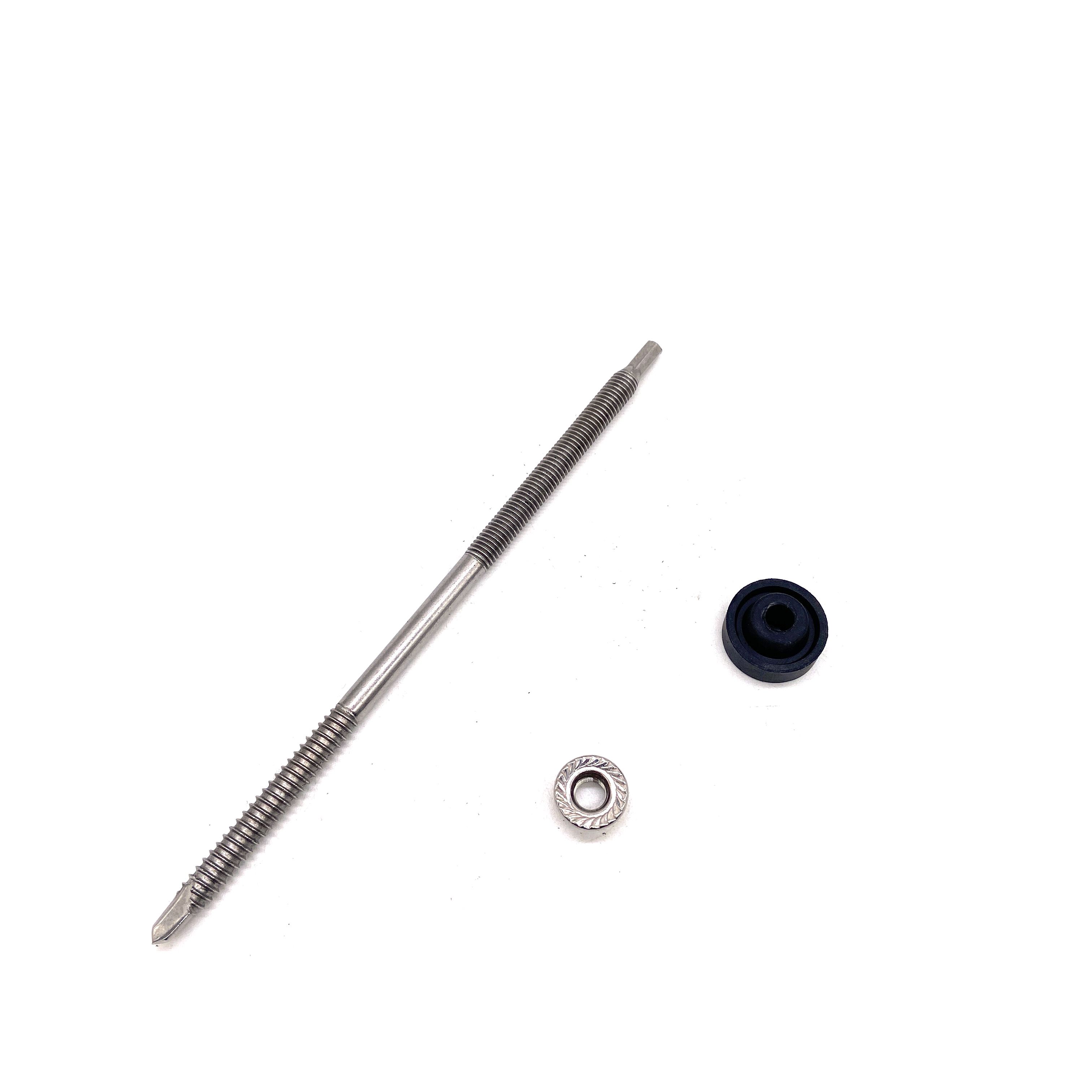 SS304 SS410 M8 Boulon d'accueil à double tête auto-têtes pour le montage solaire 