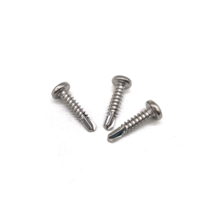 SUS 304 316 410 20 mm 25 mm DIN7504N Tornillo autorroscante Phillips de cabeza plana