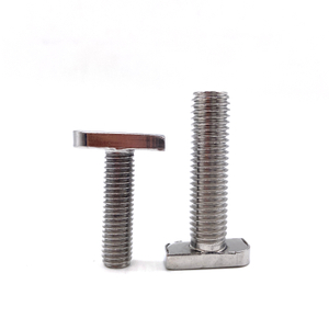 "M3 M8 Acero inoxidable SS316 SS316L A2-70 A4-70 Perno de cabeza de martillo con cabeza en T"