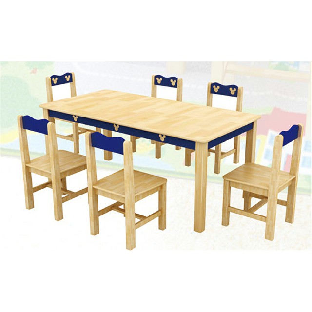 热卖儿童长方形木桌 (19A2202)