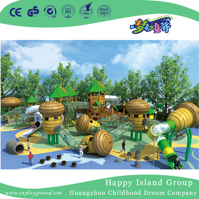 Großes Outdoor-Dschungelnetz-Kletterset (HHK-6601)
