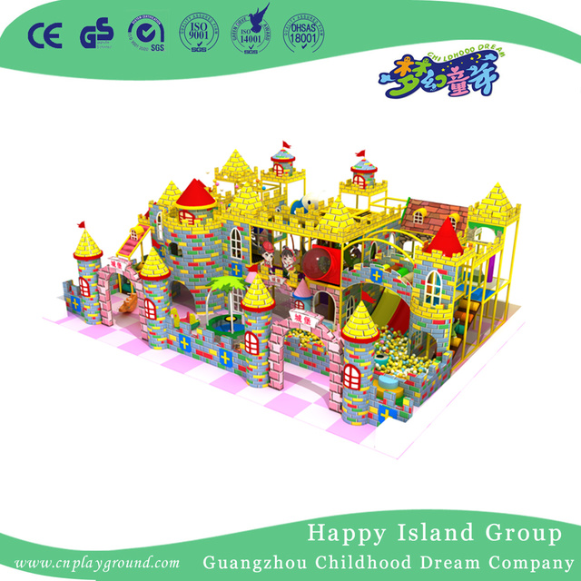 Vergnügungspark-Kinderspiel-Schloss-Innenspielplatz (TQ-200409)