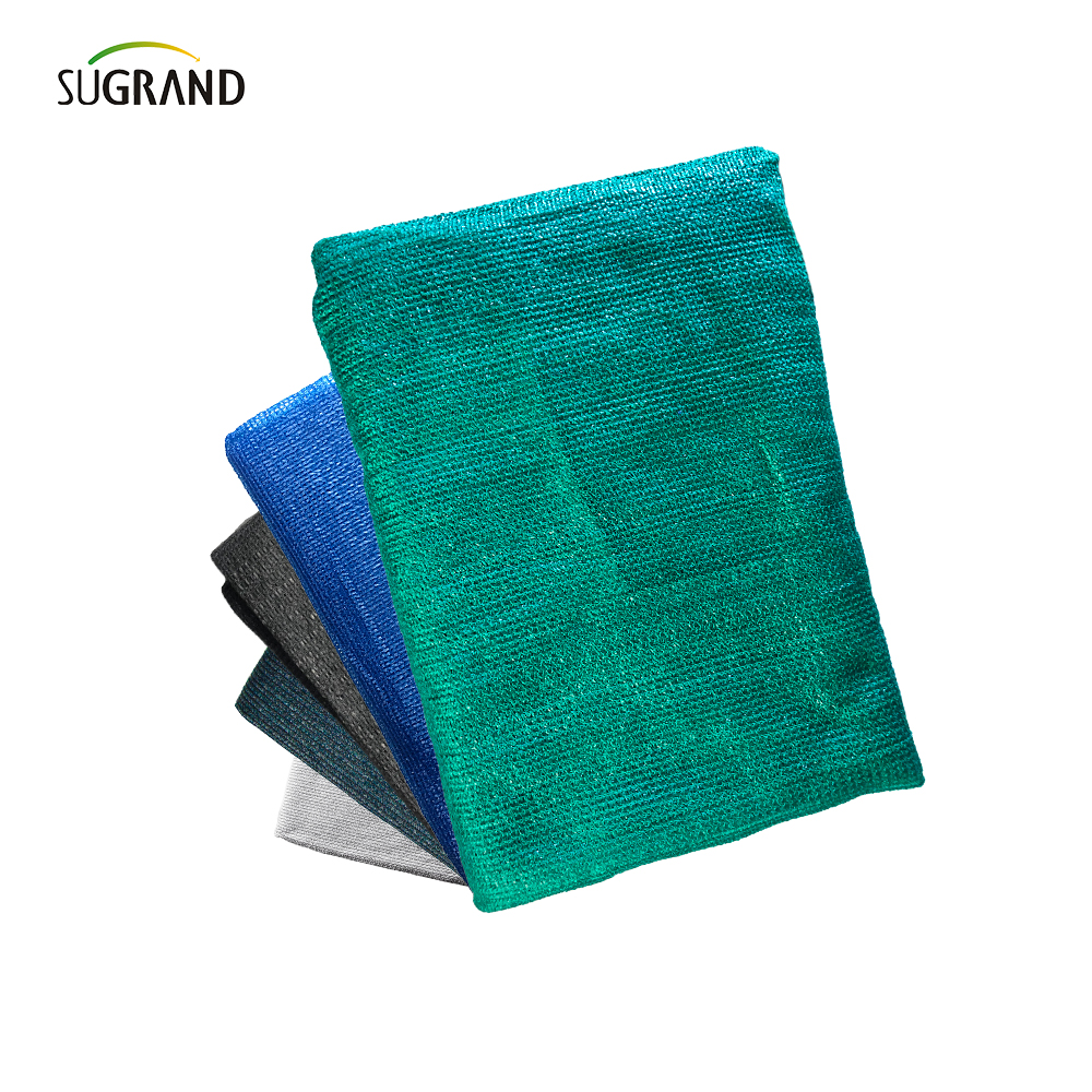 Tejido de punto de HDPE agrícola para red de sombra
