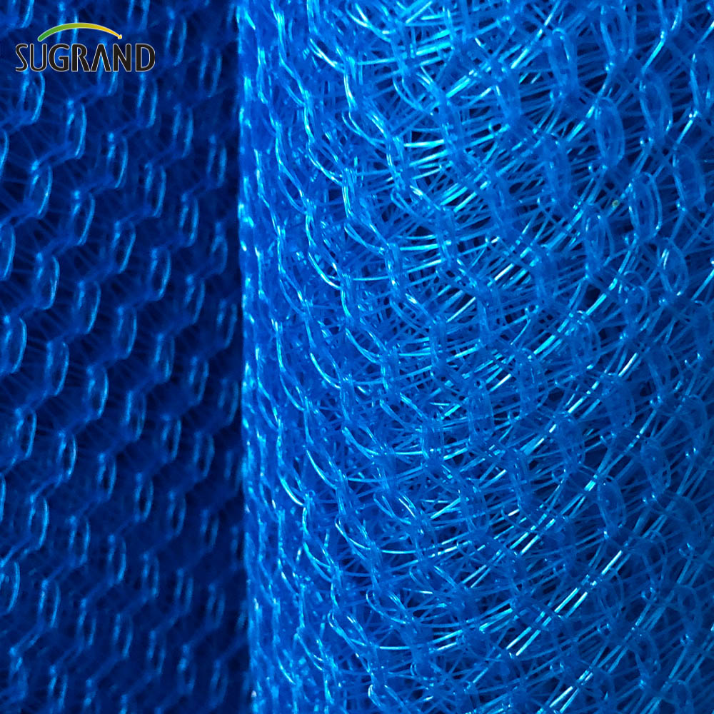 Red de andamios de construcción de HDPE Red de seguridad de construcción azul 