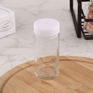 80ml Glass Jar for Spice Packing with Plastic Cap