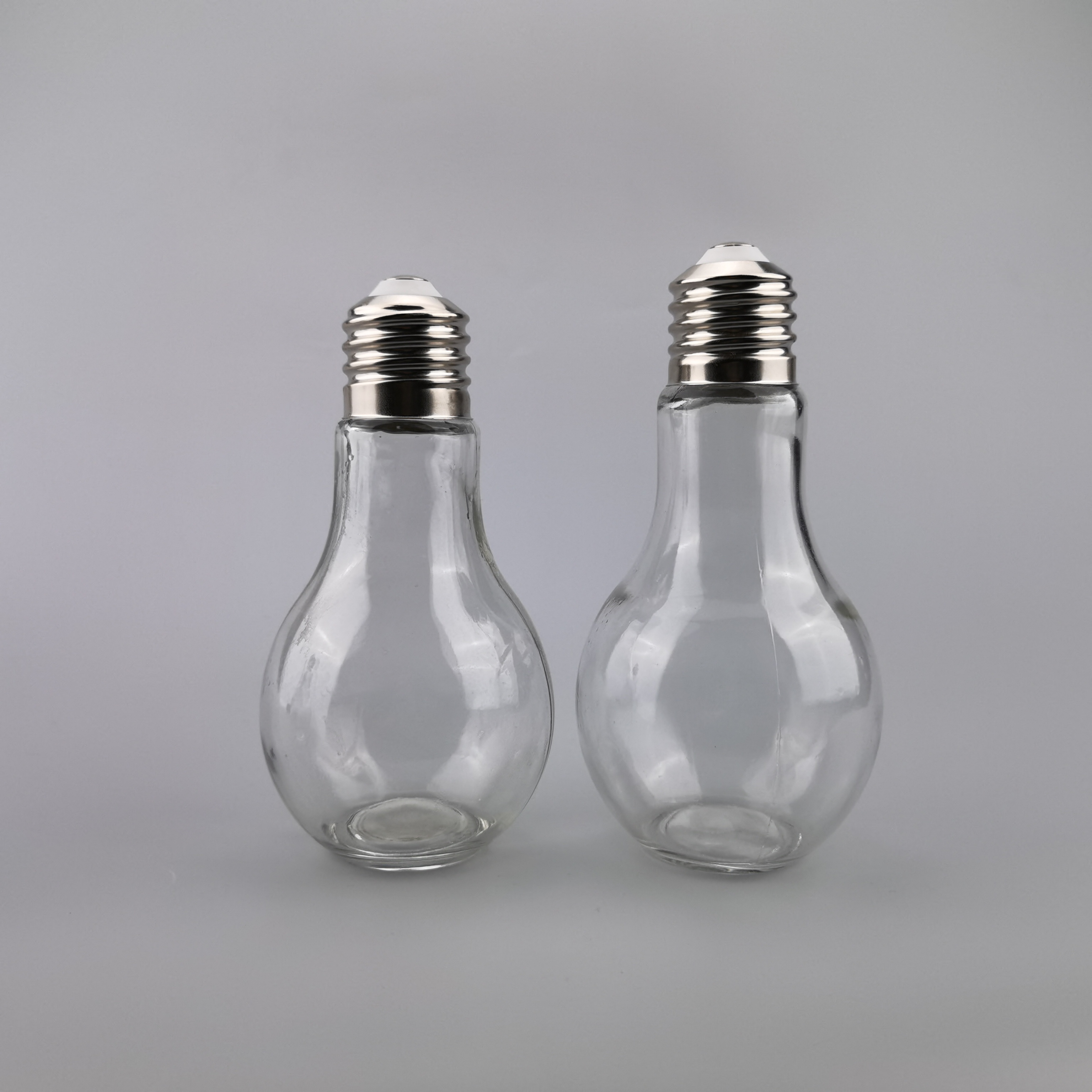 515ml Light Bulb Shape Packing Glass Drinking Bottle
