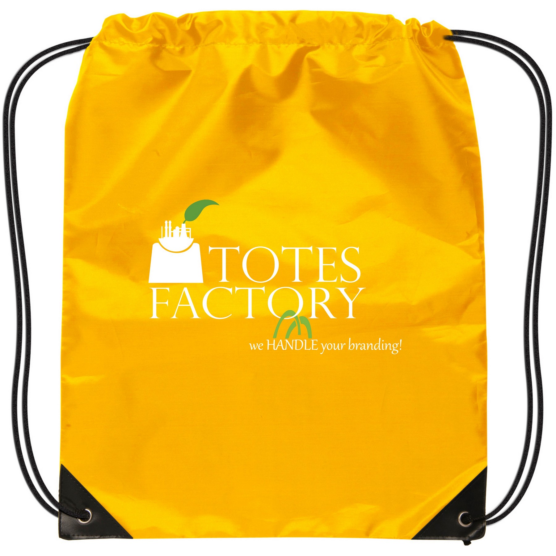 Wholesale Strong Polyester Drawstring Backpack with Logo (TP-dB085)