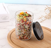 Wholesale Diamond Shape Caviar Sauce Glass Jam Jars 450ml Jar