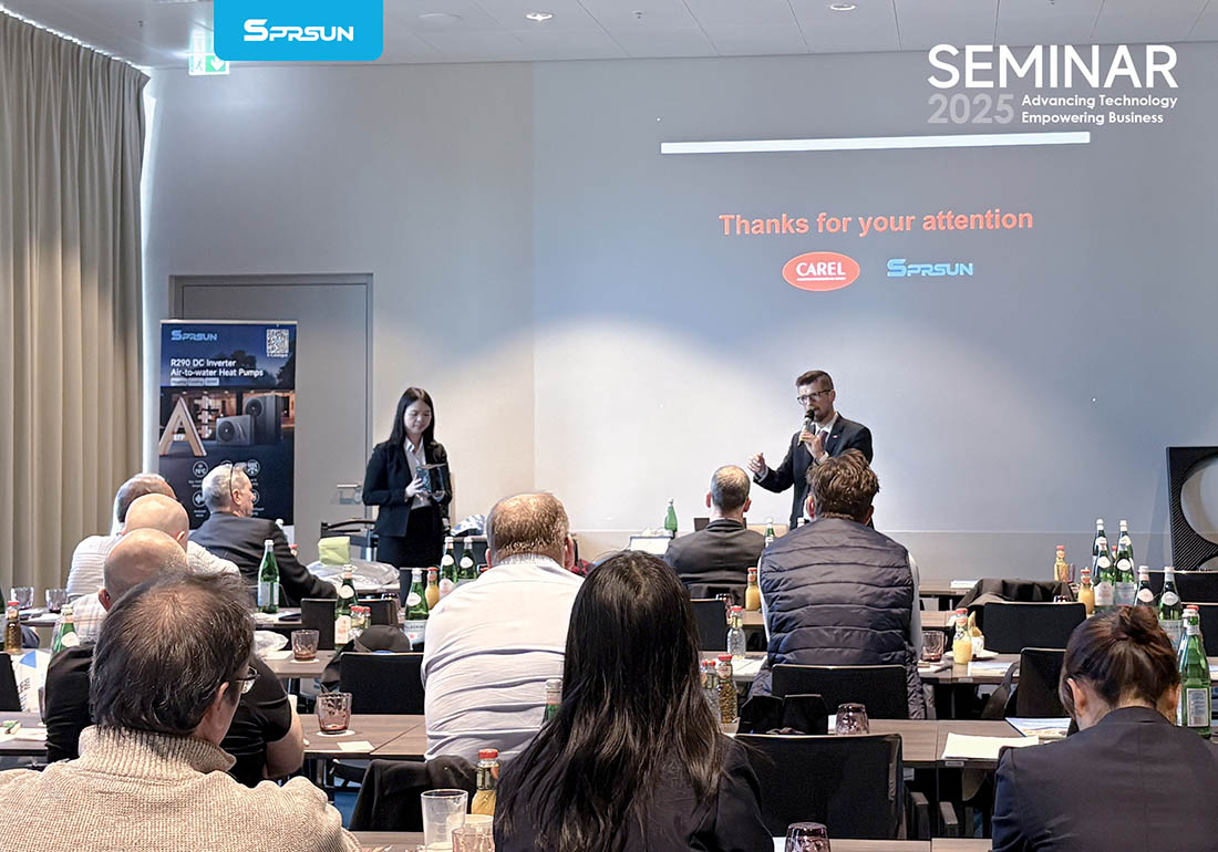 Clientes europeus fazem declaração em seminário