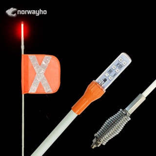 Safety mining whips with red light