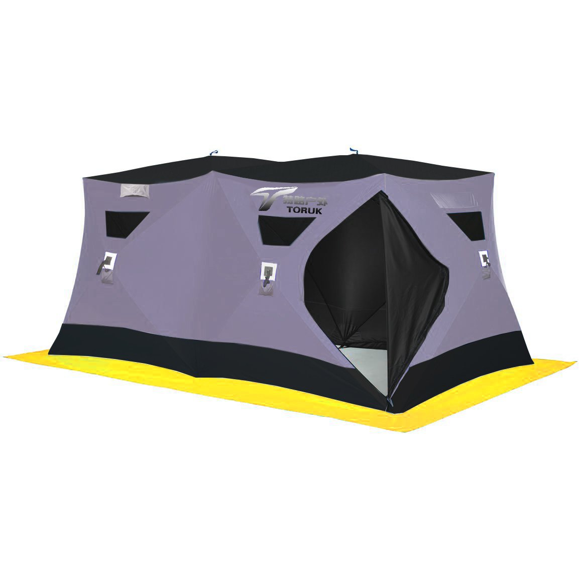 Pop Up Ice Fishing Tent 5 Sides Hub Fish Shelter - Buy Ice fishing tent ...