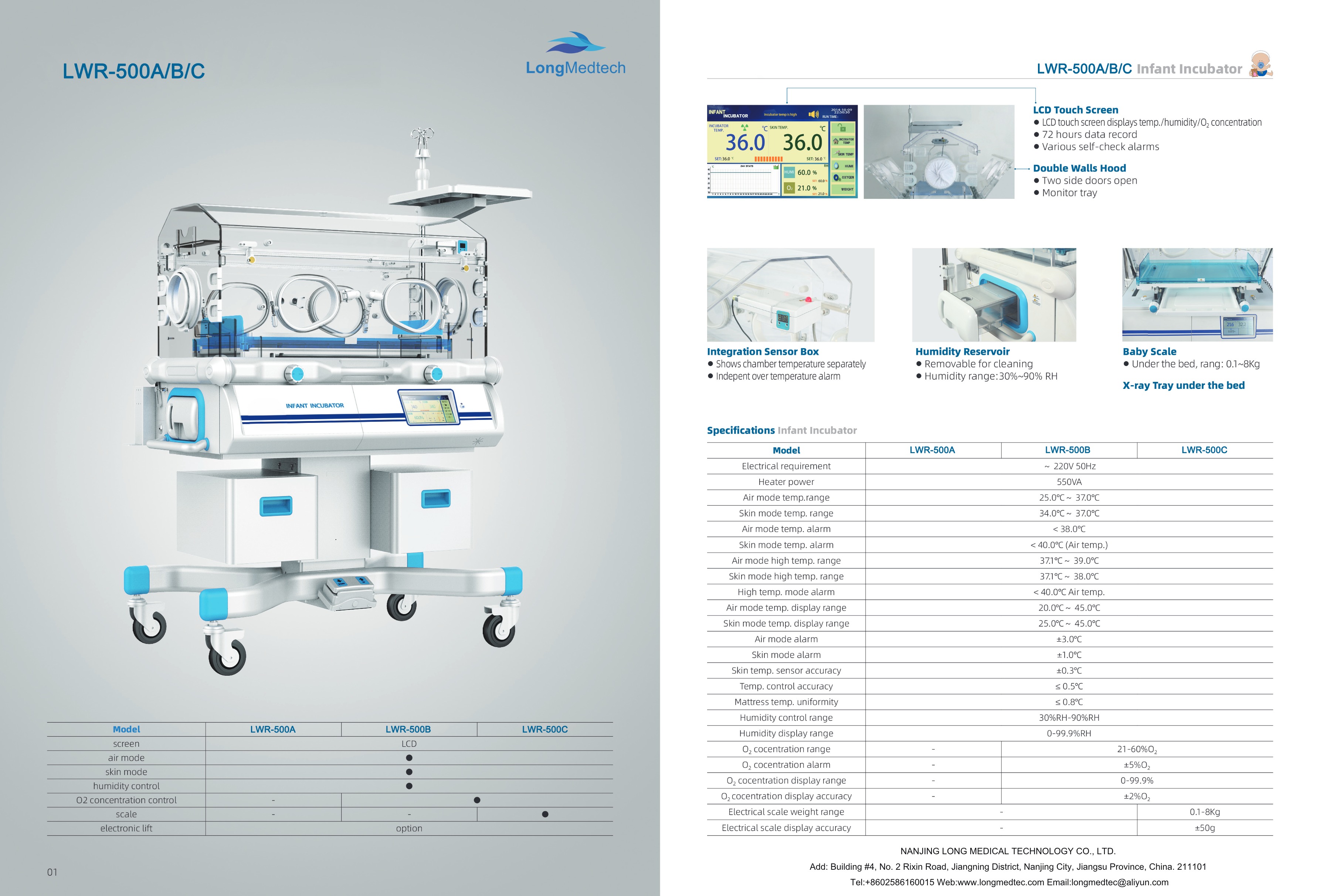 LWR-500A BC Детский инкубатор-1