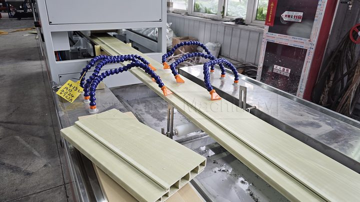wpc frame making machine
