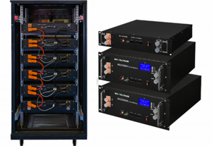 Rack Cabinet 48V Lithium Iron Phosphate Battery for Telecom And energy storage System LiFePo4-51.2V100AH
