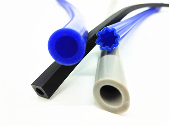 Heat-Resistant Rubber Silicone Tube by Extrusion