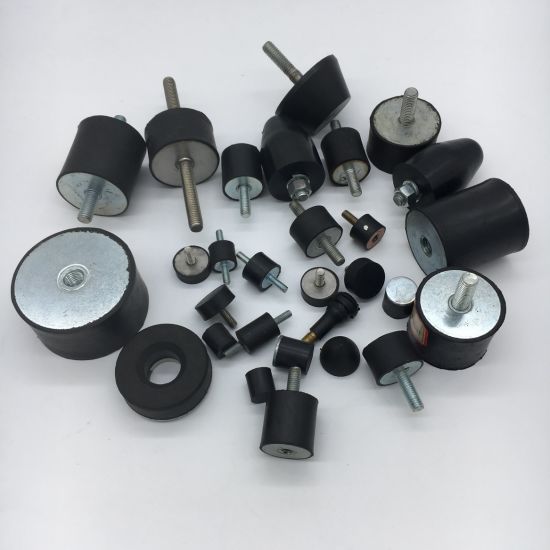 Black Damper Rubber for Vehicle Use