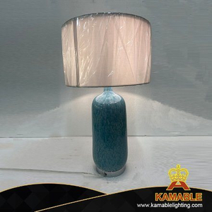 Внутреннее освещение украшения отеля керамическая настольная лампа (TL033)