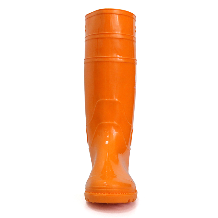 103-OO waterproof oil resistant lightweight non safety cheap pvc rain boot