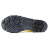 107-YB yellow steel toe cap glitter pvc safety rain gum boots